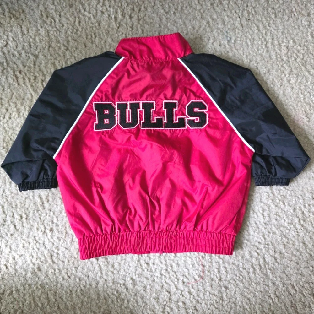 Kid Athlete NBA Chicago Bulls Windbreaker Jacket 3-6 Months Vintage